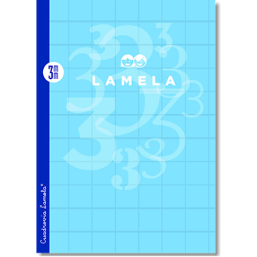 Libreta apaisada cuadrícula 4mm LAMELA