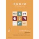 Cuaderno Matemáticas 2 Rubio Evolución