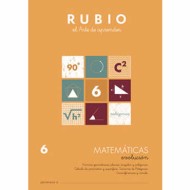 Cuaderno Matemáticas 6 Rubio Evolución