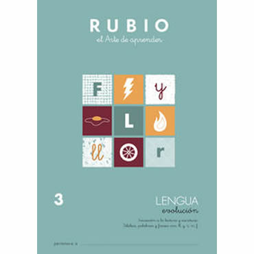 Cuaderno Lengua 3 Rubio Evolución