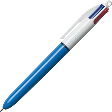 Boligrafo bic cuatro colores.
