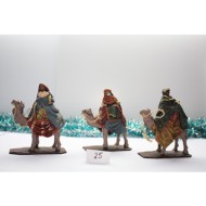 Reyes Magos en camello 14 cm