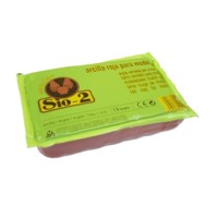 Arcilla sio-2 marron paquete de 1.5 kg