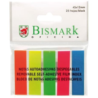 Banderitas Adhesivas Bismark 5 Colores
