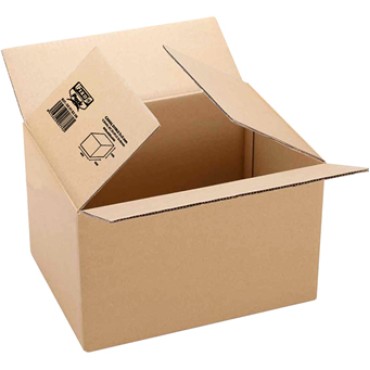 Caja de carton Kraft 300x200x150