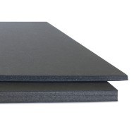 Carton pluma negro 50x70 cm 5mm