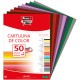Cartulina Colores Surtidos Intensos Din-A4 Fixopaper Pack 50