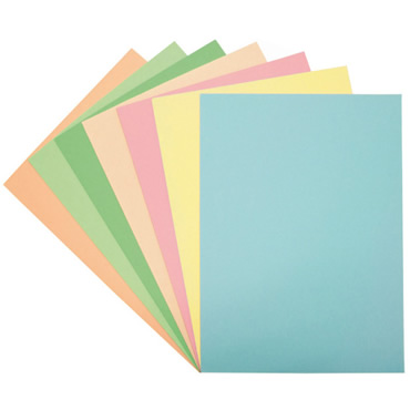 Cartulina din-A4 color verde claro paquete 50 unidades