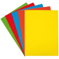 Cartulina din-A4 color amarillo canario paquete 50 unidades