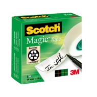 Cinta adhesiva scotch-magic Rollo 33 mt x 19 mm