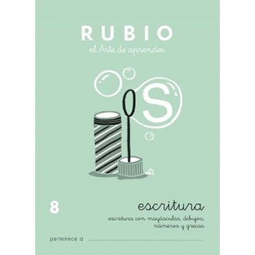 Cuaderno rubio escritura 8