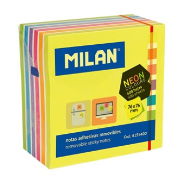 Notas Adhesivas Milan Taco 6 Colores 
