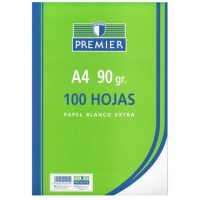 Papel A4 Liso 90 grs Paquete 100 hojas