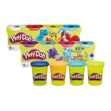 Play-Doh Pack 4 botes 