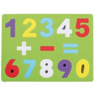 Puzzle goma eva Números y Signos