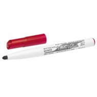 Rotulador bic velleda para pizarra blanca color Rojo -punta redonda 2 mm