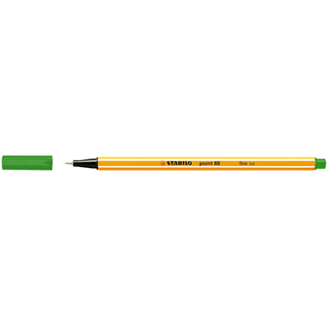 Rotulador stabilo punta de fibra point 88/33 Verde Manzana 0,4 mm