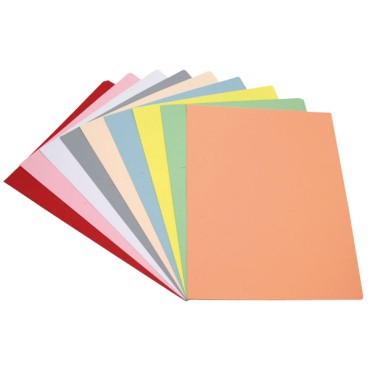 Subcarpeta folio 180 gr pack 10 unidades color rosa claro