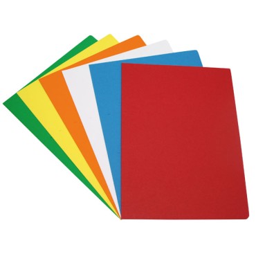Subcarpeta folio 180 gr pack 10 unidades color rojo vivo